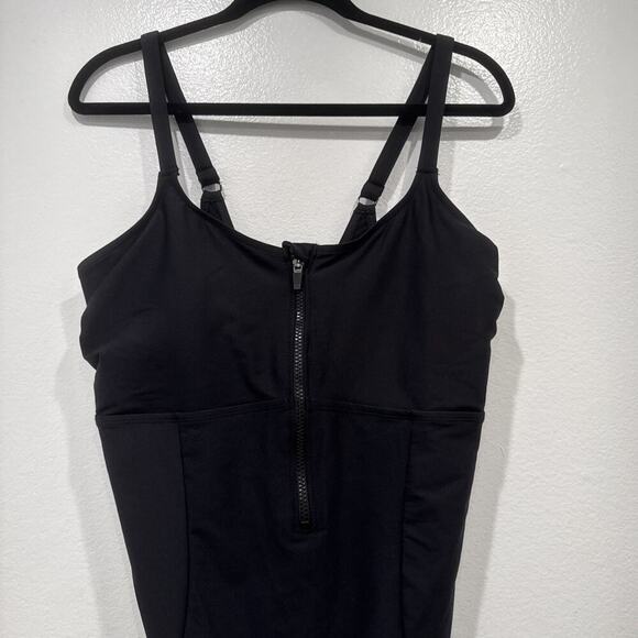 Torrid Zip Front Corset Shape One Piece Bathing Suit Women’s Size 2 Wireless - Picture 2 of 10